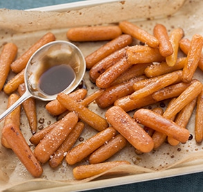 Balsamic Roasted Baby Carrots