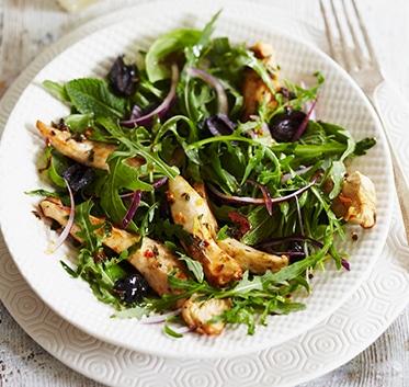 Arugula Salad with Grilled Chicken