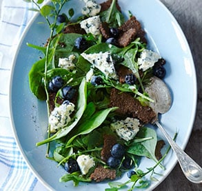 Blueberry Spinach Salad
