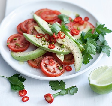 Farm Fresh Tomato with Avocado