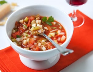Garden Roasted Gazpacho