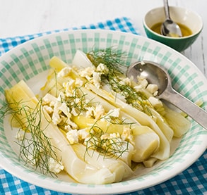 Leeks with Feta & Dill