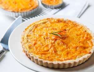 Carrot Quiche
