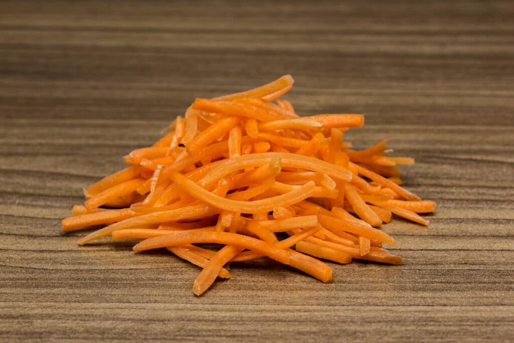 Shredded Carrots
