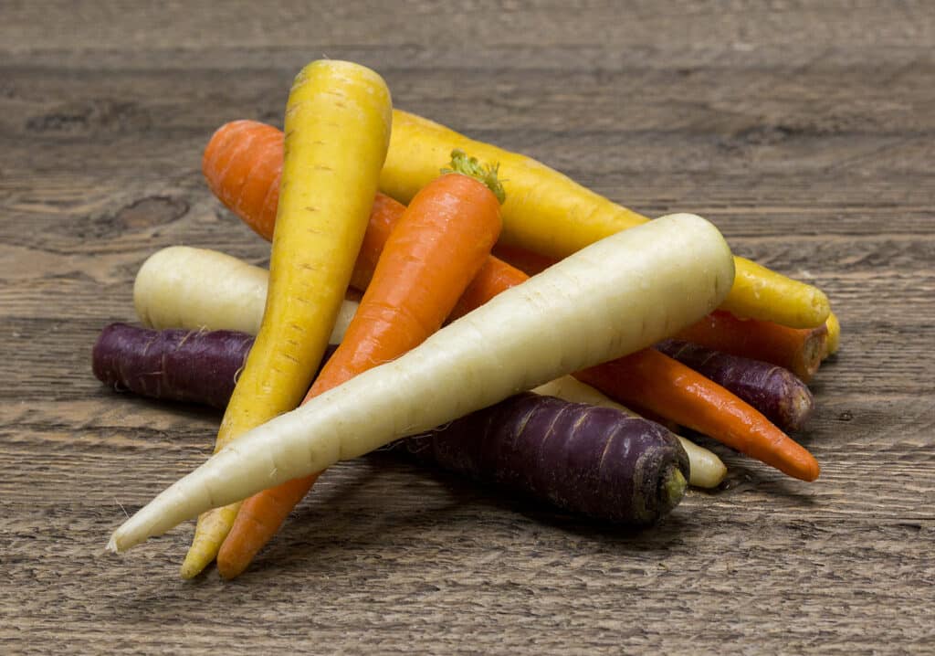 Rainbow Whole Carrots