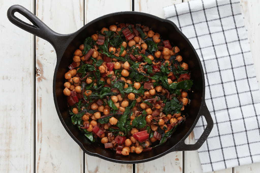 Red Chard and Garbanzo Bean Chili