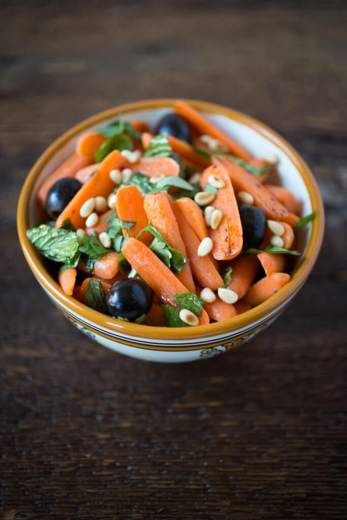 Moroccan Baby Carrot Salad