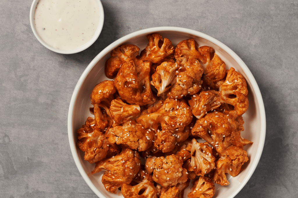 Honey Buffalo Cauliflower
