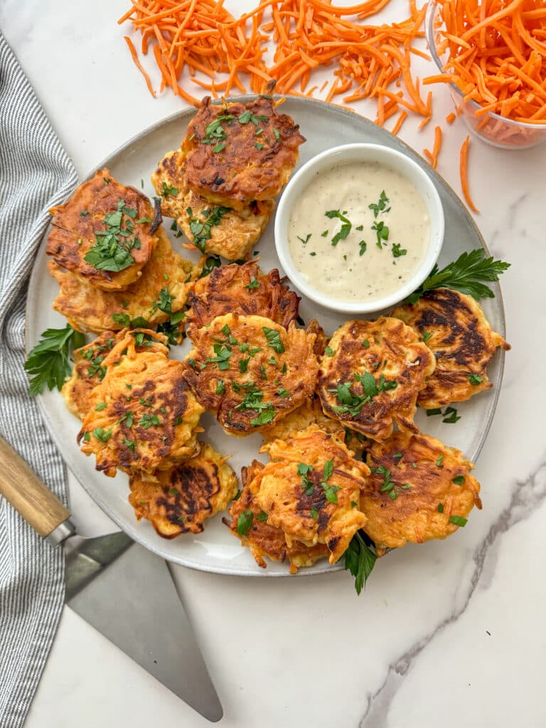 Carrot Fritters