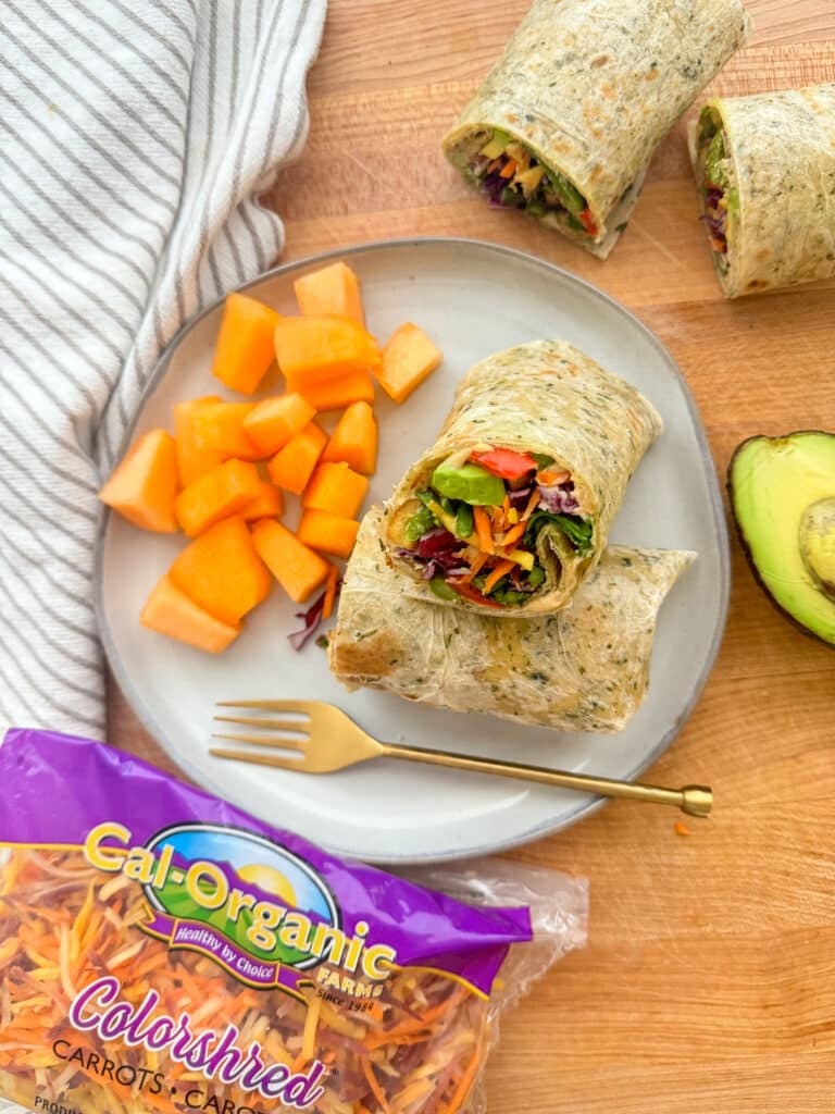 Hummus Vegetable Wrap