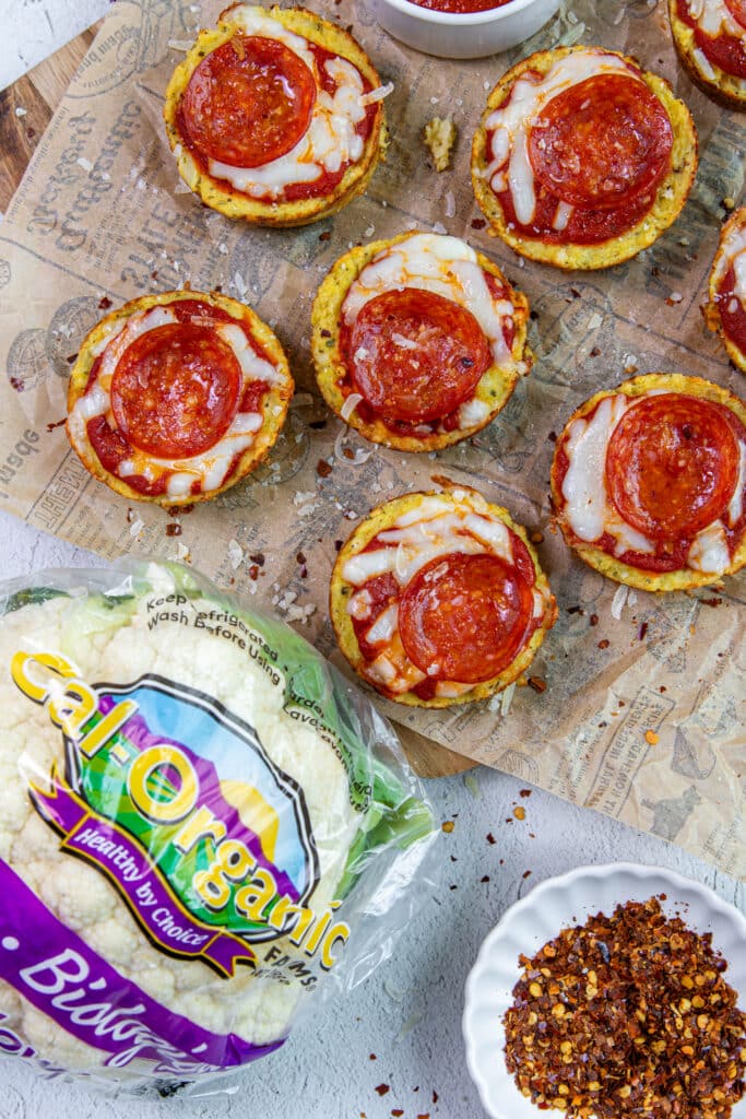 Cauliflower Pizza Bites