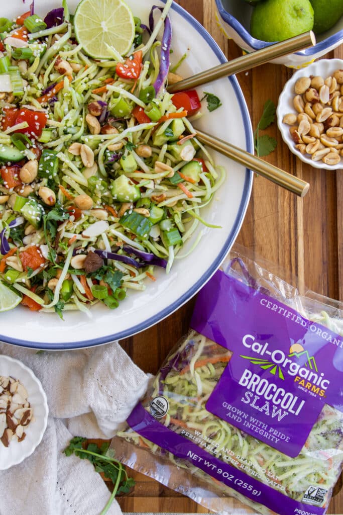 Crunchy Asian Broccoli Slaw Salad
