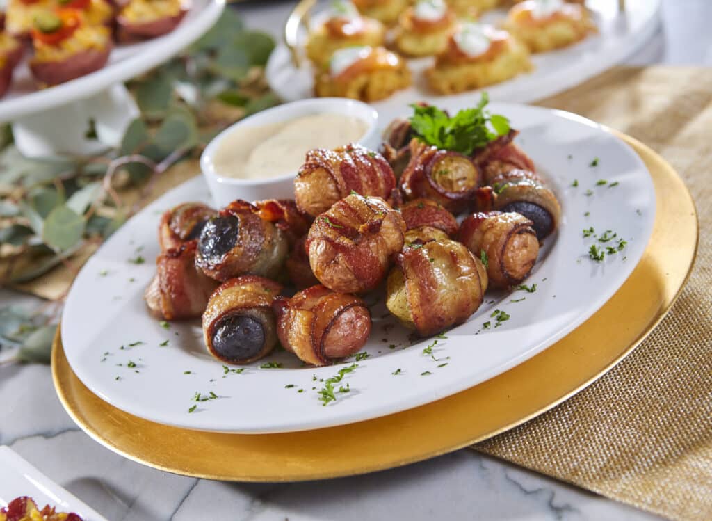 Bacon-Wrapped Potatoes